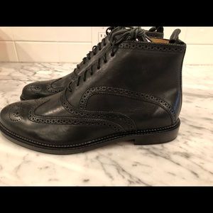 J Shoes wing tip boots.  Never worn.